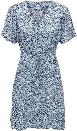 ONLY Minikleid ONLEVIDA S/S SHORT DRESS WVN NOOS mehr Kauf eins, bekomm eins gratis