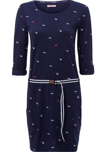 KANGAROOS Jerseykleid (Set, mit abnehmbarem Gürtel) im sommerlichen Print mehr Riesige Ersparnisse