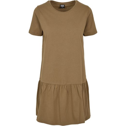 URBAN CLASSICS Shirtkleid Urban Classics Damen Ladies Valance Tee Dress 1-tlg mehr Bis zu 50% Rabatt
