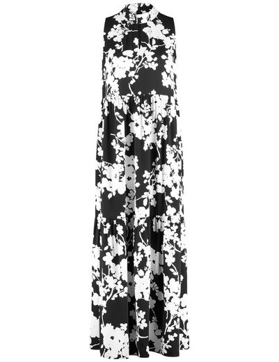 TAIFUN Minikleid Ausgestelltes Stufenkleid mit Floralprint mehr Bis zu 65% Rabatt