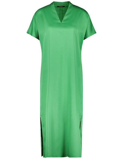 TAIFUN Minikleid Fließendes Midikleid mit V-Ausschnitt mehr Verkauf