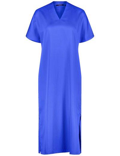 TAIFUN Minikleid Fließendes Midikleid mit V-Ausschnitt mehr Angebote