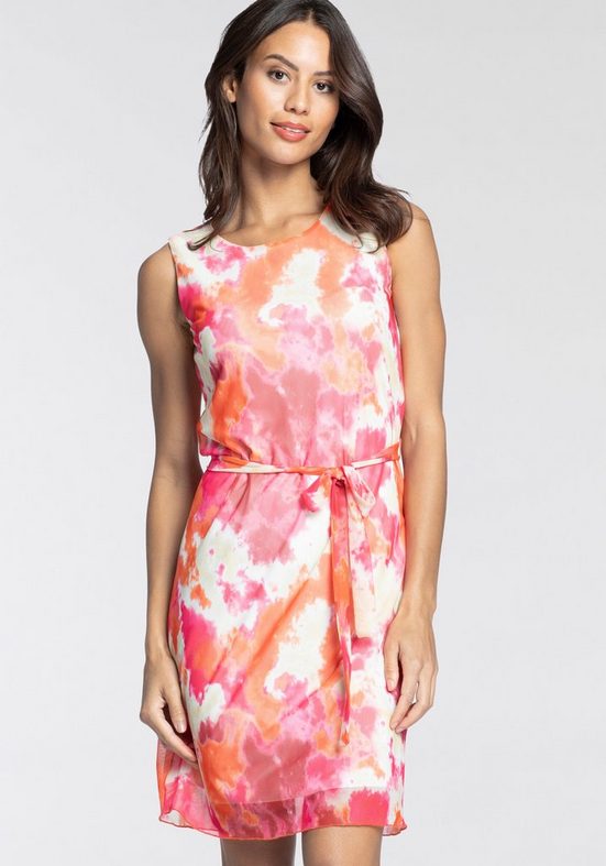LAURA SCOTT Meshkleid mit abnehmbarem Gürtel - NEUE KOLLEKTION mehr Günstiger Verkauf