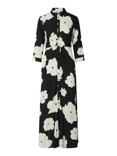Y.A.S Hemdblusenkleid YASSAVANNA LONG SHIRT DRESS mit 3/4 Ärmel mehr Blitzverkäufe