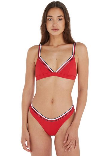 TOMMY HILFIGER SWIMWEAR Triangel-Bikini-Top TRIANGLE RP mit Rippenstruktur mehr Günstig kaufen