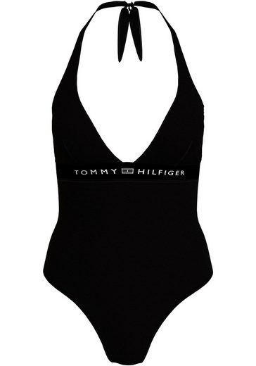 TOMMY HILFIGER SWIMWEAR Badeanzug HALTER ONE PIECE RP (EXT SIZES) in großen Größen mehr Großer Ausverkauf