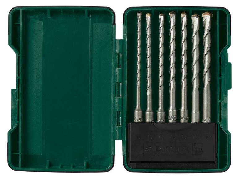 PARKSIDE® SDS-Hammerbohrer-Set »PBS 7 A2« / SDS-Kurzmeißel-Set »PRMS 4 A1« Heißer Verkauf
