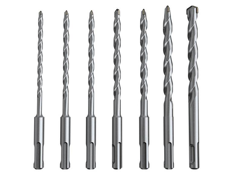 PARKSIDE® SDS-Hammerbohrer-Set »PBS 7 A2« / SDS-Kurzmeißel-Set »PRMS 4 A1« Heißer Verkauf