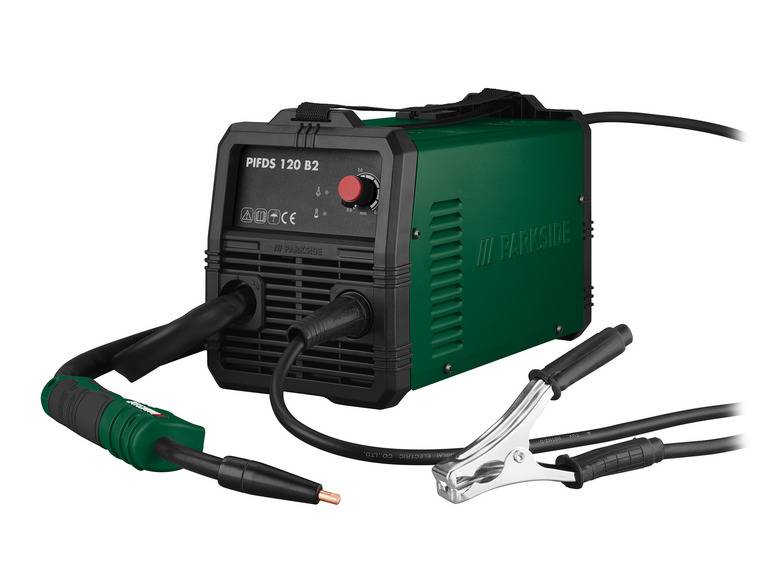 PARKSIDE® Inverter-Fülldraht-Schweißgerät »PIFDS 120 B2«, mit Tragegurt Blitzangebot