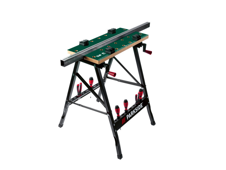 PARKSIDE® Werk- und Spanntisch, 150 kg, zusammenklappbar Neuheiten