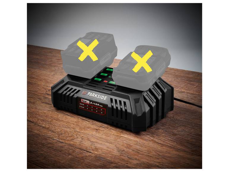PARKSIDE® 20 V Akku-Doppelladegerät »PDSLG 20 B1«, 4,5 A Bestseller