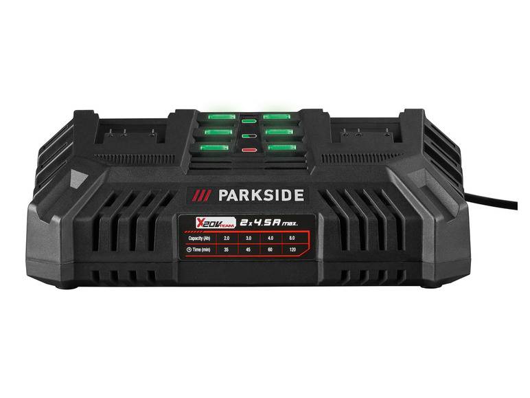 PARKSIDE® 20 V Akku-Doppelladegerät »PDSLG 20 B1«, 4,5 A Bestseller