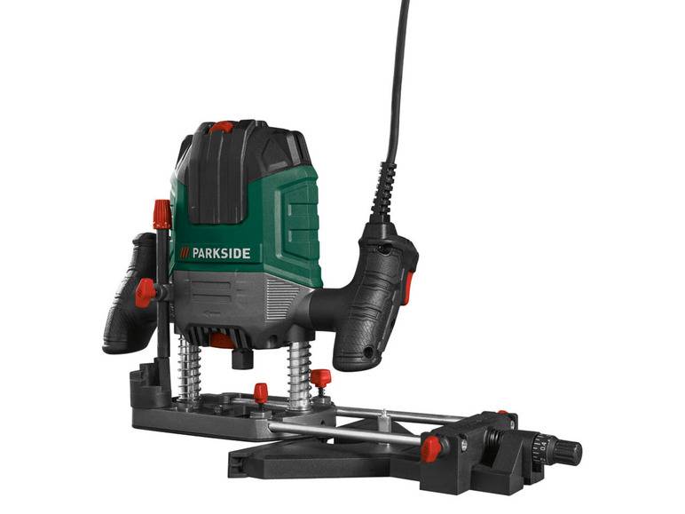 PARKSIDE® Oberfräse-Set »POF 1200 D3«, mit 6 Fräsbits Super Sparpreis