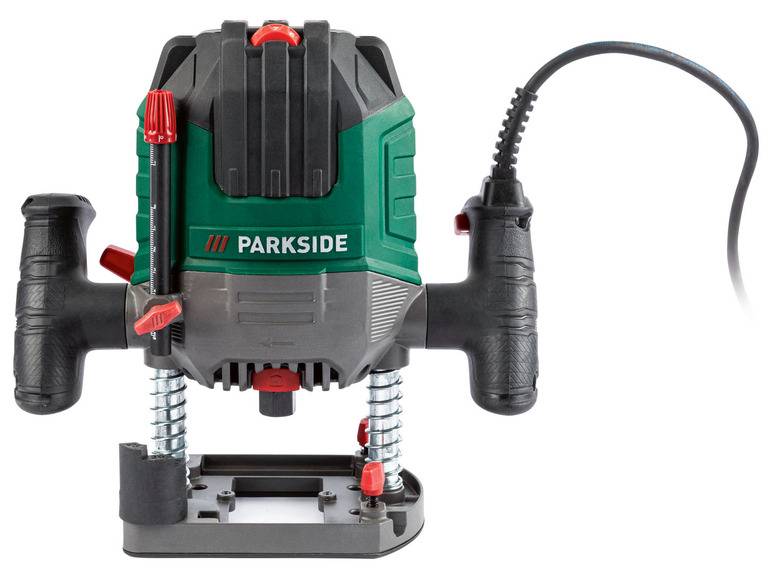 PARKSIDE® Oberfräse-Set »POF 1200 D3«, mit 6 Fräsbits Super Sparpreis