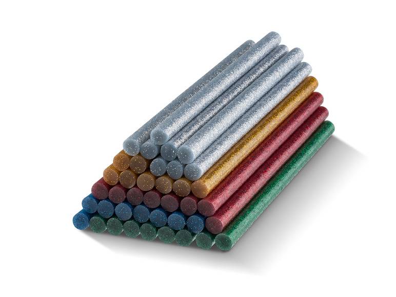 PARKSIDE® Niedertemperatur-Klebestifte, 40-teilig, Ø 7 mm, "PNKPZ B2" Begrenzte Freigabe