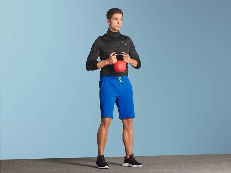 CRIVIT Herren Sweatshorts mit HeiQ Mint Technologie Online