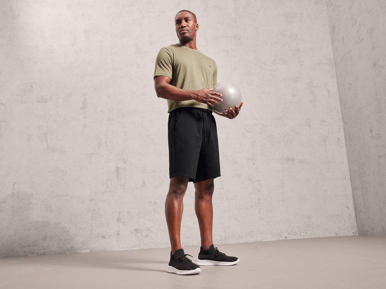 CRIVIT Herren Sweatshorts Double Knit, mit HeiQ Mint Technologie Verkauf
