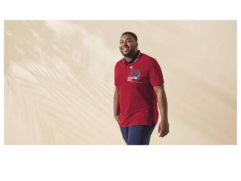 LIVERGY® Herren Poloshirt aus reiner Baumwolle Fabrikverkauf