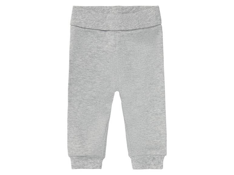lupilu® Baby Jogginghose, 2 Stück, mit hohem Bio-Baumwollanteil Blitzverkäufe