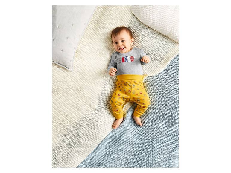 lupilu® Baby Jogginghose, 2 Stück, mit hohem Bio-Baumwollanteil Blitzverkäufe