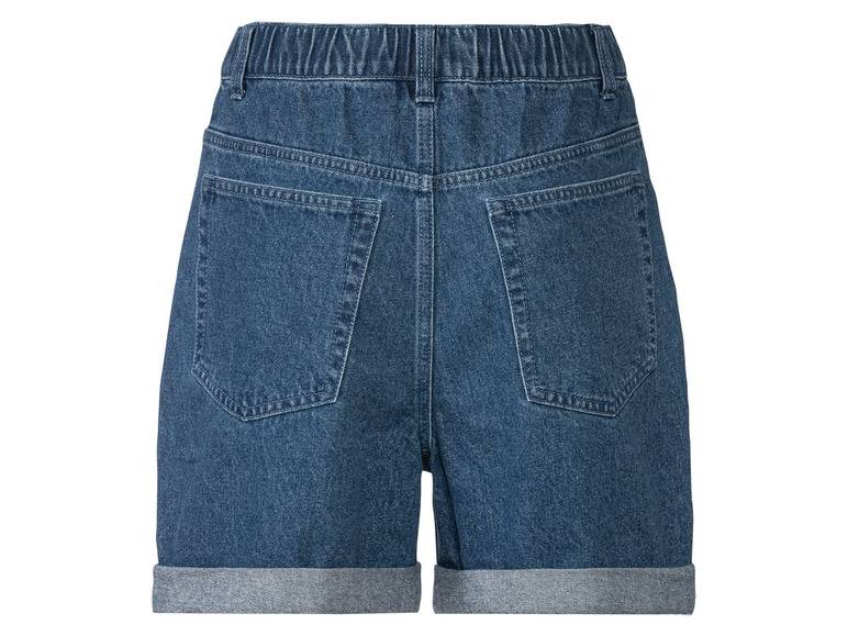 esmara® Damen Jeansshorts, mit Krempeloptik am Beinabschluss Fabrikpreis
