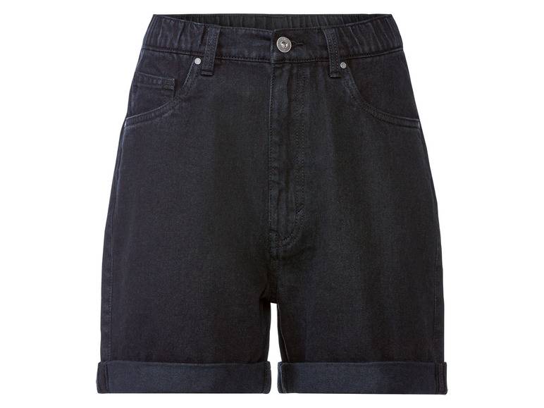 esmara® Damen Jeansshorts, mit Krempeloptik am Beinabschluss Fabrikpreis