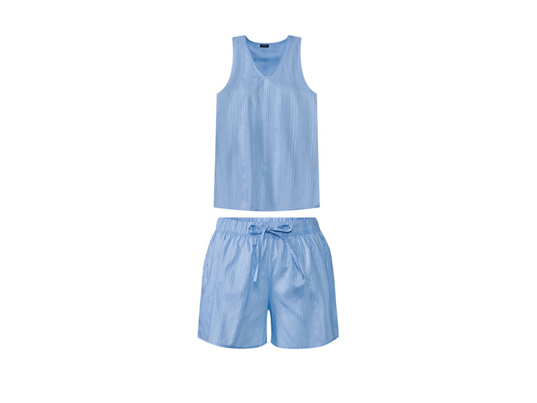 esmara® Damen Pyjama, aus reiner Baumwolle Günstig kaufen