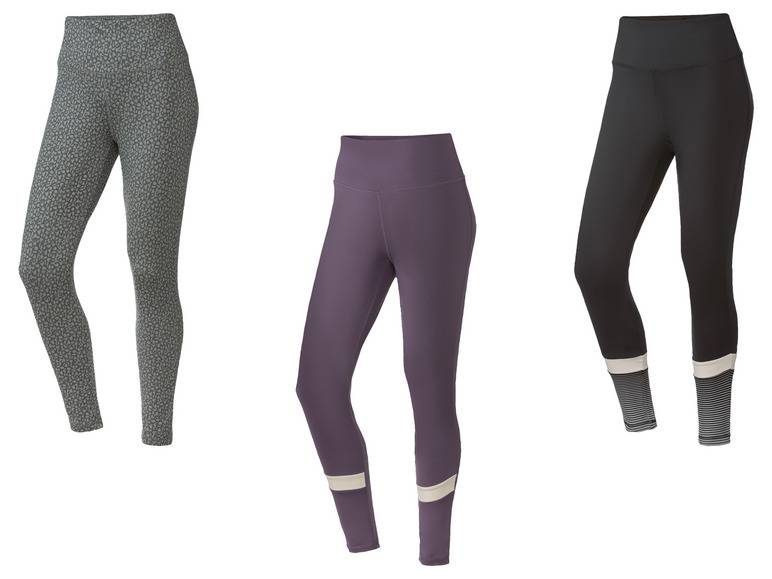 CRIVIT Damen Funktionstights mit integrierter Smartphonetasche Flash Sale