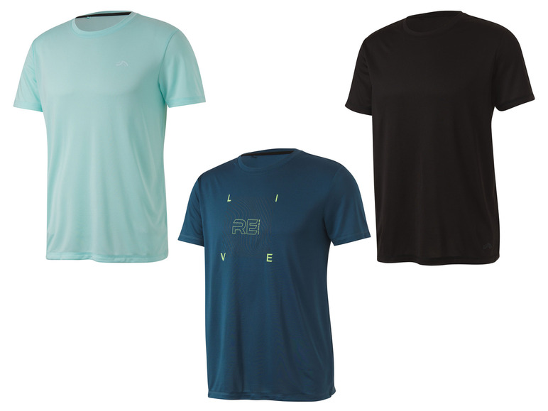 CRIVIT Herren Funktionsshirt, kurzarm, schnelltrocknend Begrenztes Angebot