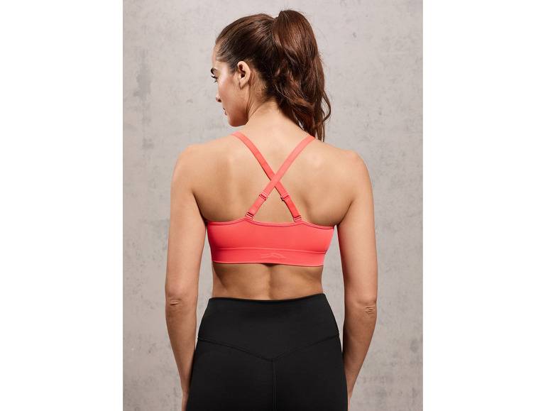 CRIVIT Damen Sport Bustier, Medium Level, seamless Exklusivangebot