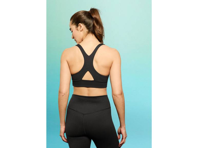 CRIVIT Damen Sportbustier, Medium-Level, mit dynamischer Kühltechnologie Cyber Monday