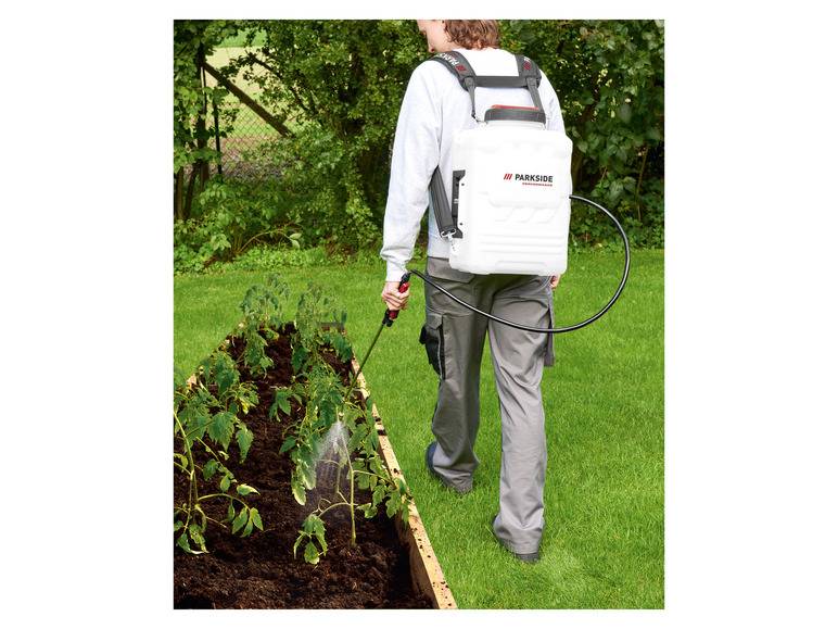 PARKSIDE PERFORMANCE® 20 V Akku-Rucksackdrucksprüher »PRDSP 20-Li C2«, ohne Akku und Ladegerät Kauf eins, bekomm eins gratis