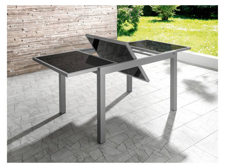 LIVARNO home Alu-Gartentisch »Houston«, ausziehbar, grau Tägliche Deals