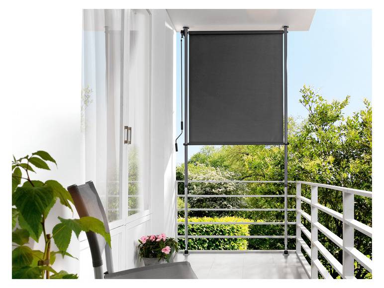 LIVARNO home Klemm-Sichtschutz, 120 x 206-300 cm JETZT KAUFEN