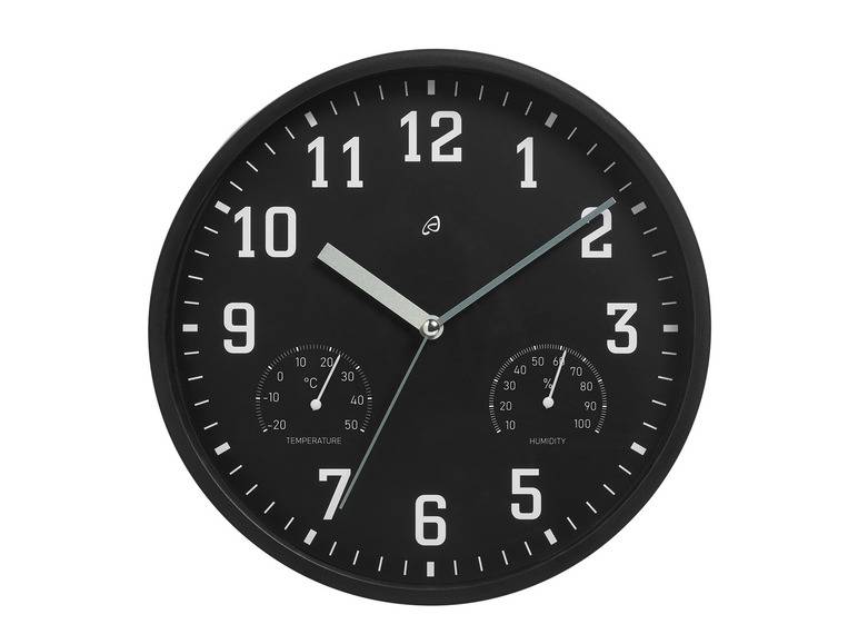 AURIOL® Wanduhr mit Thermo- und Hygrometer Riesige Rabatte