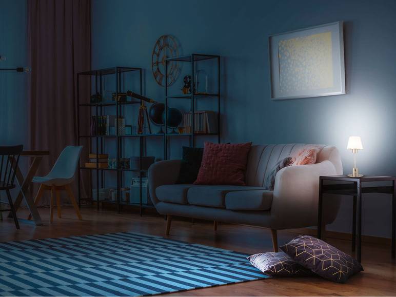 LIVARNO home LED-Tischleuchte, USB-Anschluss zum Aufladen Kostenloser Versand international