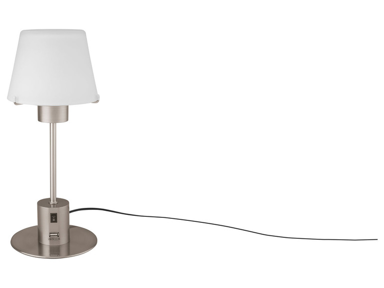 LIVARNO home LED-Tischleuchte, USB-Anschluss zum Aufladen Kostenloser Versand international