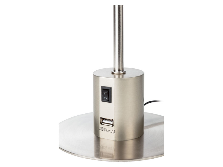 LIVARNO home LED-Tischleuchte, USB-Anschluss zum Aufladen Kostenloser Versand international