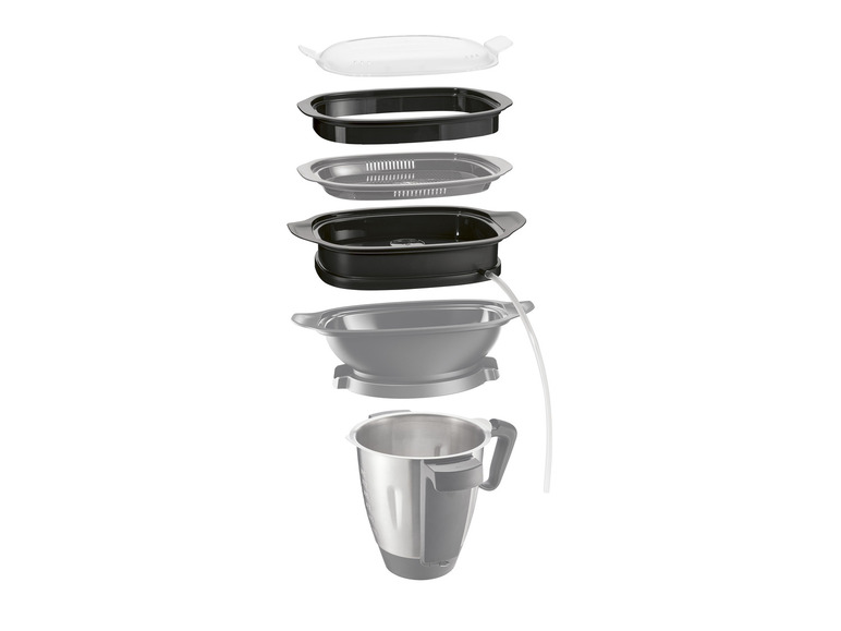 SILVERCREST® KITCHEN TOOLS Monsieur Cuisine Dampfentsafter-Aufsatz »SDMC 4 A1« Limitierter Zeitrabatt