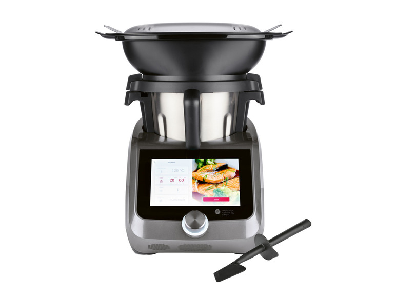 SILVERCREST® KITCHEN TOOLS Monsieur Cuisine Smart SKMS 1200 B1 Titanium Sonderangebot