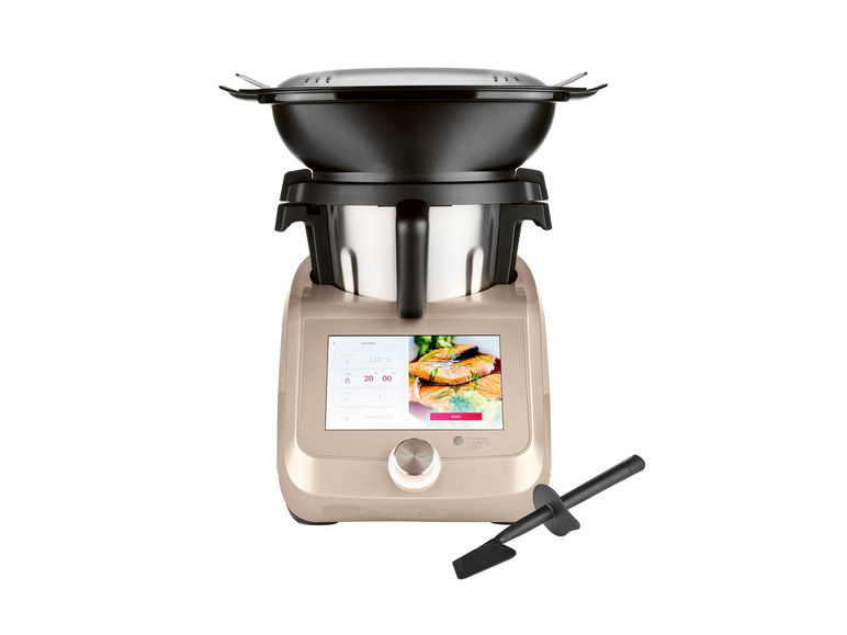 SILVERCREST® KITCHEN TOOLS Monsieur Cuisine Smart SKMS 1200 B1 Champagner Rabatt