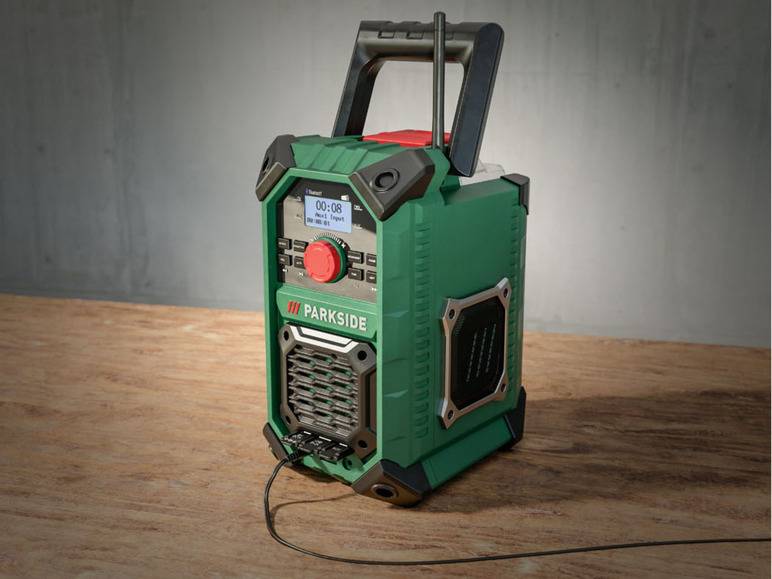 PARKSIDE® Akku-Baustellenradio »PBRA 20-Li B2« 20 V / 12 V oder Netzbetrieb, ohne Akku und Ladegerät Online Outlet