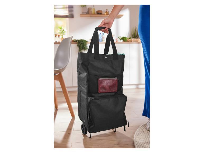 TOPMOVE® Einkaufstrolley / -tasche, faltbar Blitzangebot