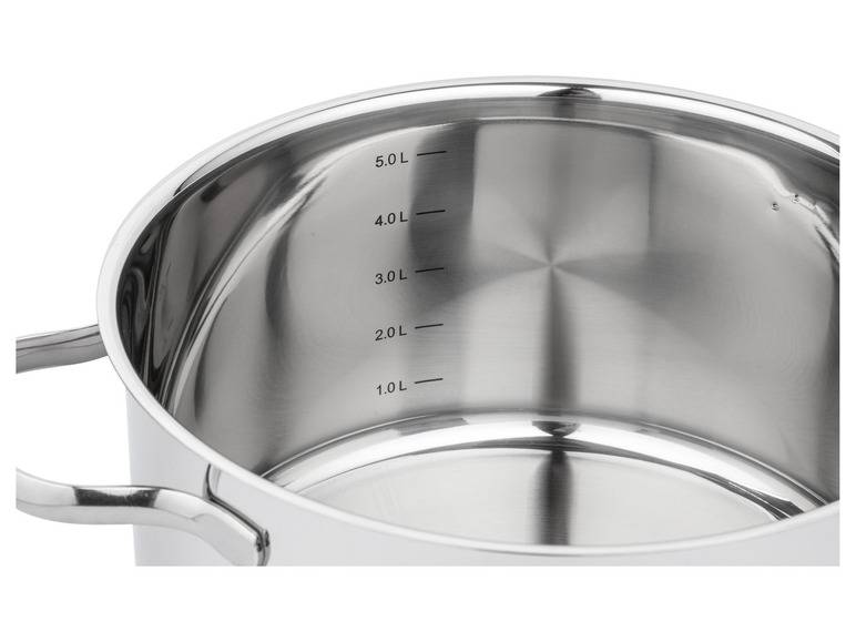 ERNESTO® Edelstahl-Topf, mit Deckel, Ø 24 cm Bestseller