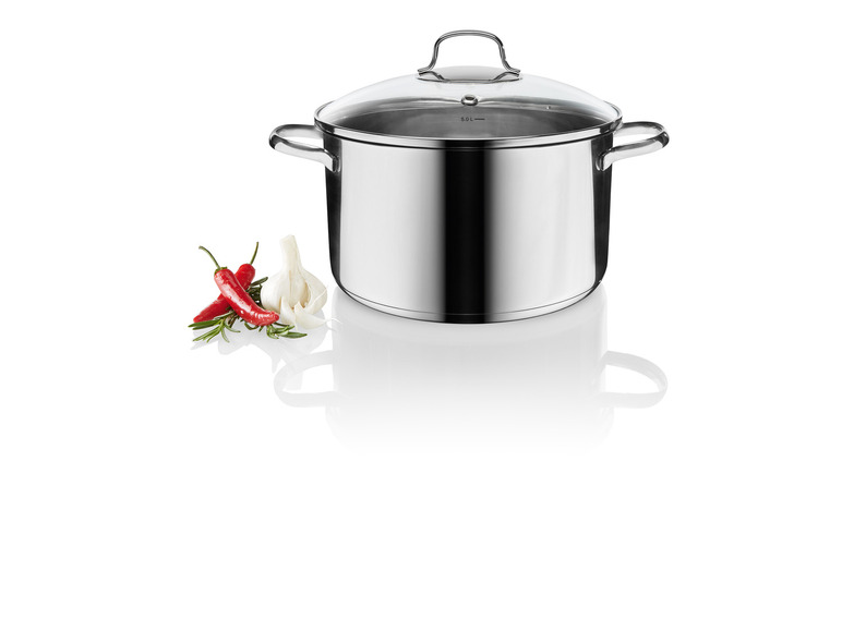 ERNESTO® Edelstahl-Topf, mit Deckel, Ø 24 cm Bestseller
