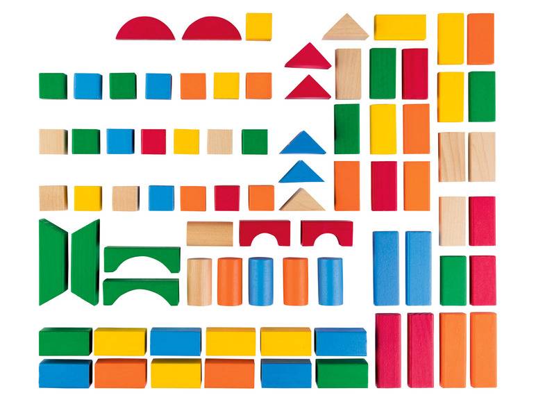 Playtive Bausteinset, aus Holz Letzte 3 Tage