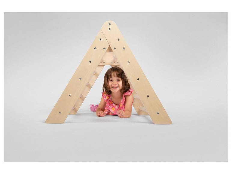 Playtive Kletterdreieck, aus Massivholz Bis zu 60% Rabatt