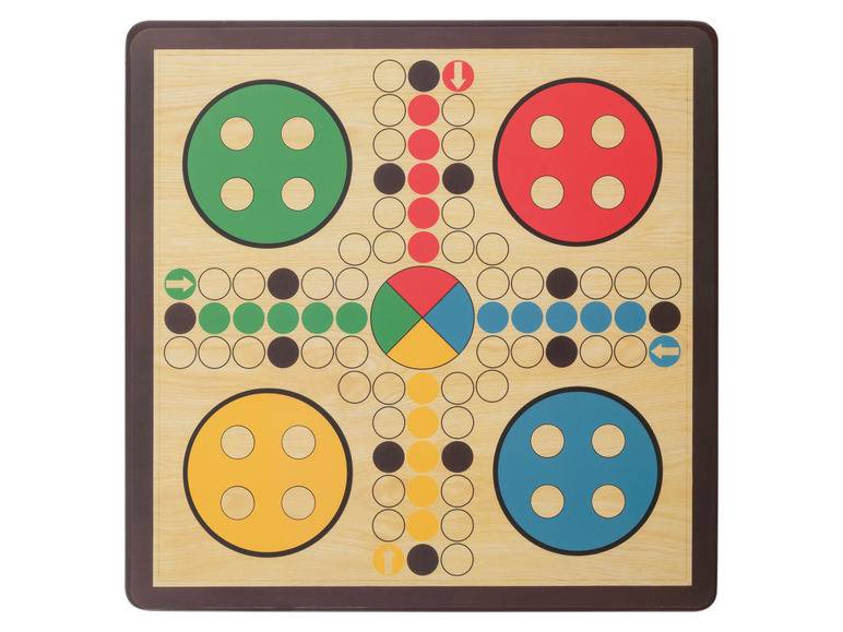 Playtive Holz 10-in-1 Spielesammlung, unterschiedliche Spiele Bis zu 65% Rabatt
