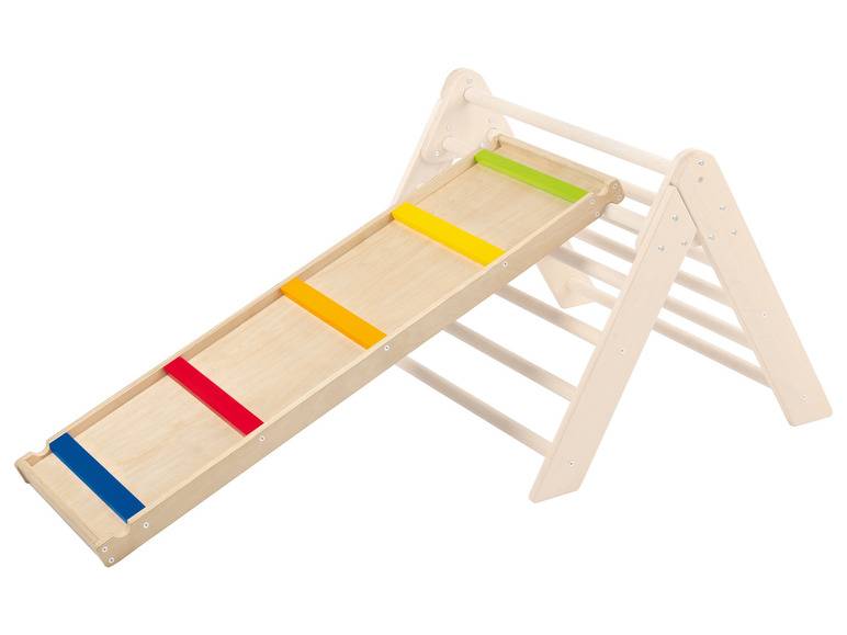 Playtive Kletterleiter und Rutsche, 2in1, aus Birkensperrholz Sonderangebot der Fabrik