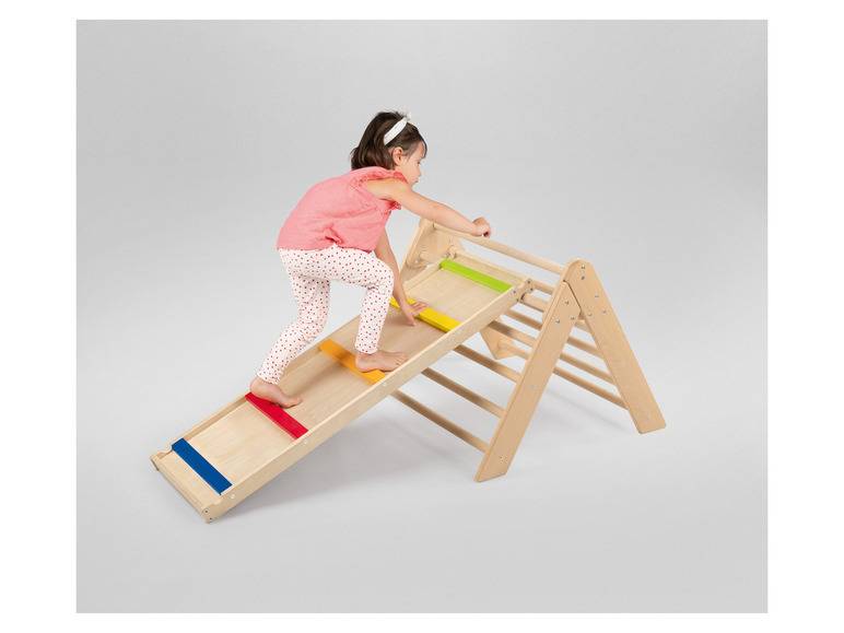 Playtive Kletterleiter und Rutsche, 2in1, aus Birkensperrholz Sonderangebot der Fabrik